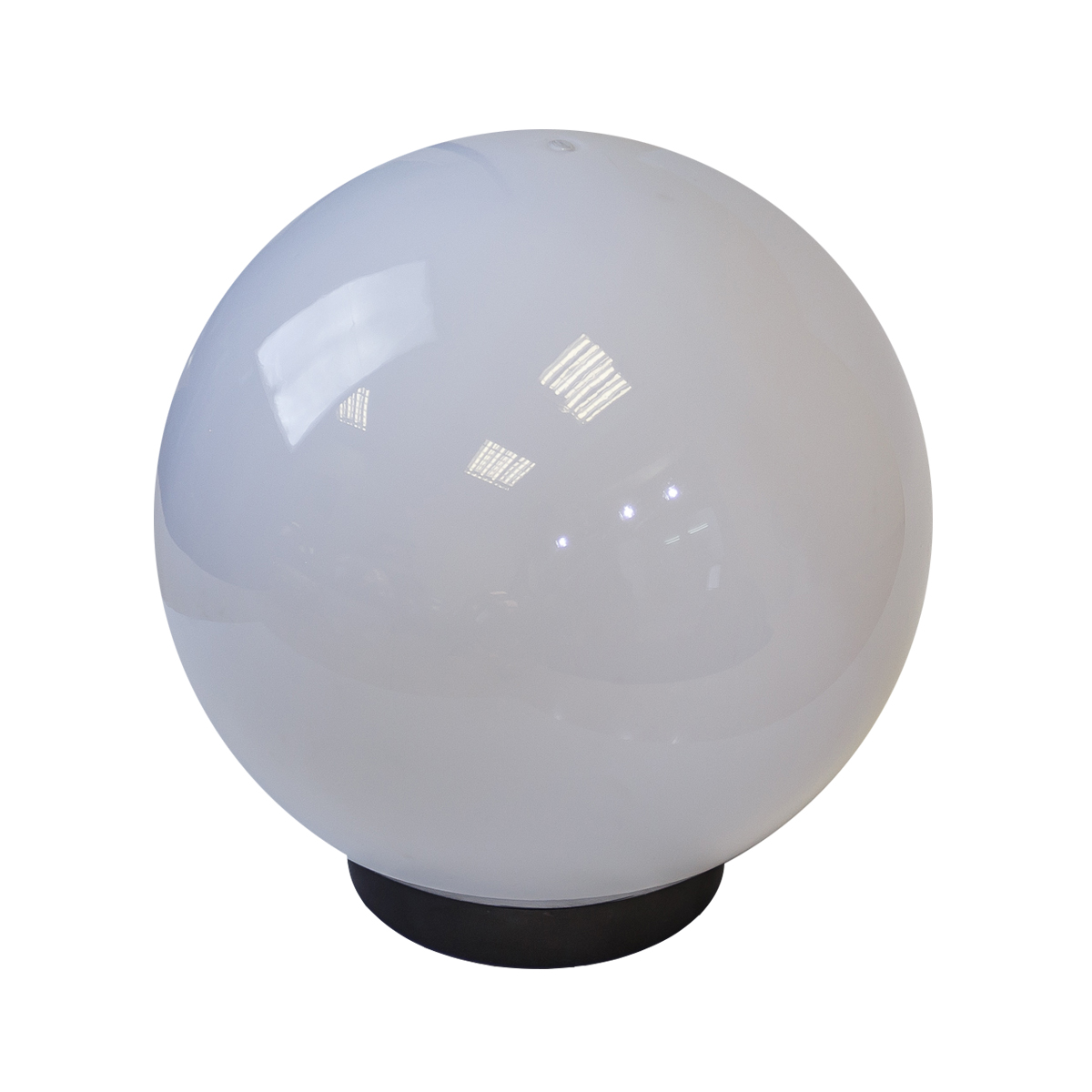 ЭРА НТУ 02-100-301 Светильник садово-парковый, шар белый призма D=300 mm