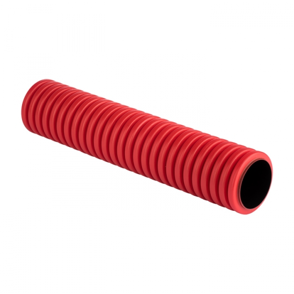 EKF Труба гофрированная двустенная жесткая ПНД d110 6м (36м/уп.) красная, PROxima