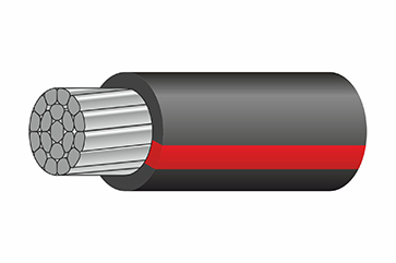 Провод силовой для ЛЭП алюминий СИП-3 черный ГОСТ