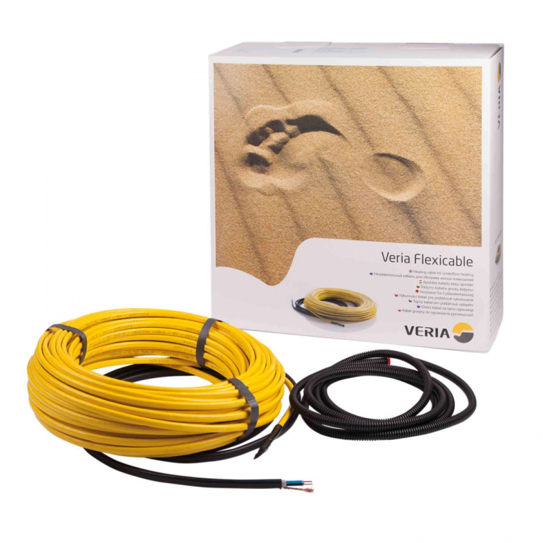 DEVI Нагревательный кабель Veria Flexicable 20 Вт/м 650 Вт 32 м. двухжильный