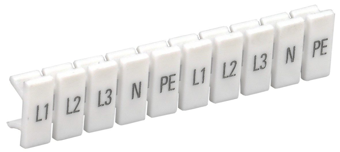 IEK Маркеры для КПИ-1,5мм2 с символами "L1, L2, L3, N, PE"