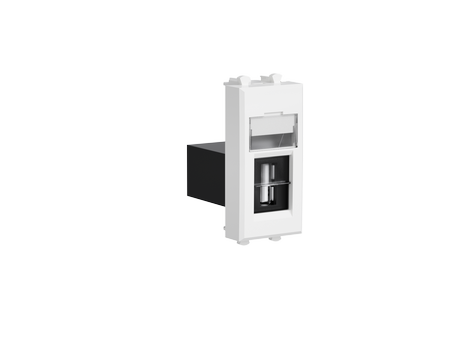DKC USB 2.0 розетка модульная, тип А-А, "Avanti", "Белое облако", 1 модуль