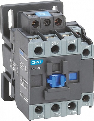 CHINT Контактор NXC-32 32A 220В/АС3 1НО+1НЗ 50Гц (R)