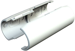 OBO Bettermann Муфта соединительная разборная, Quick-pipe, пластик M20