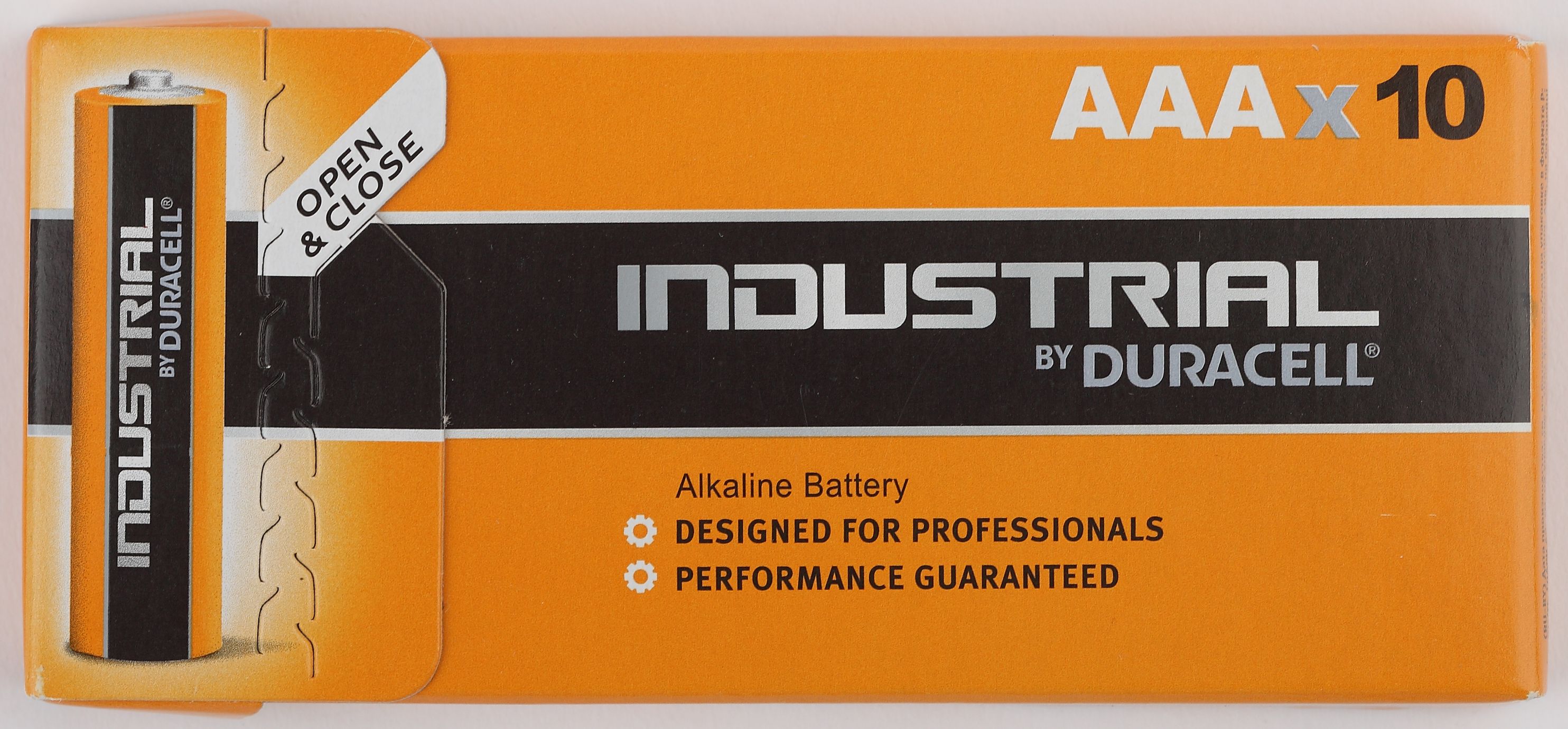 Duracell 5000837 Алкалиновая батарейка типа AAA  LR03 / MN 2400 Industrial LR03 NEW
