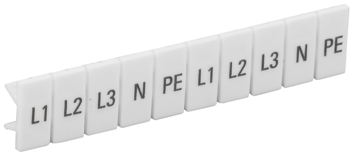 IEK Маркеры для КПИ-2,5мм2 с символами "L1, L2, L3, N, PE"