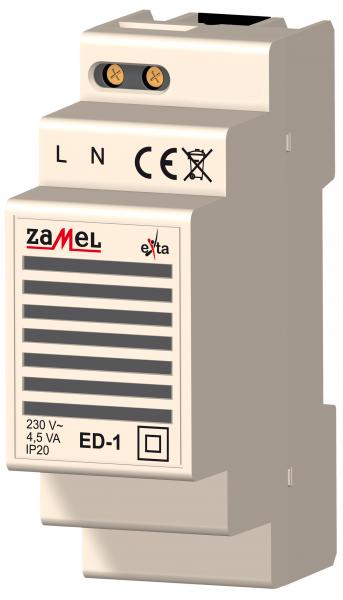 Zamel Звонок электромеханический 230VAC на DIN рейку 2мод