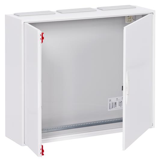 ABB Шкаф навесной (стальная дверь) 3ряда/9реек 324мод 1400х800х215 IP43