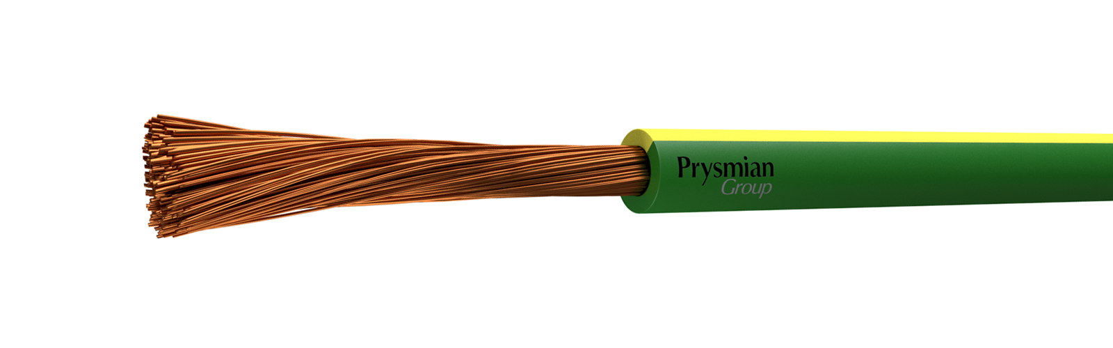 Провод установочный ПуГВнг(А)-LS 1х25 ГОСТ (зелено-желтый, РЭК-Prysmian)