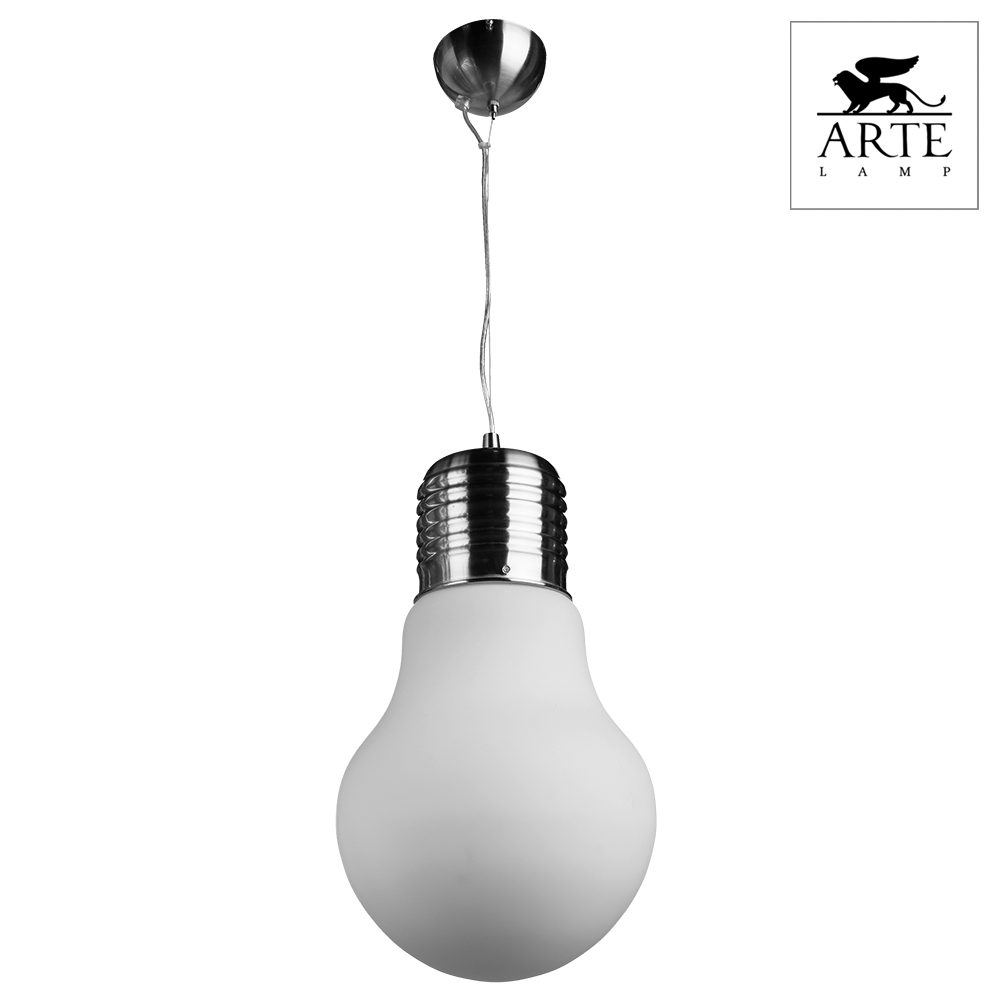 Arte Lamp Edison Серебро/Белый Светильник подвесной 40W E27