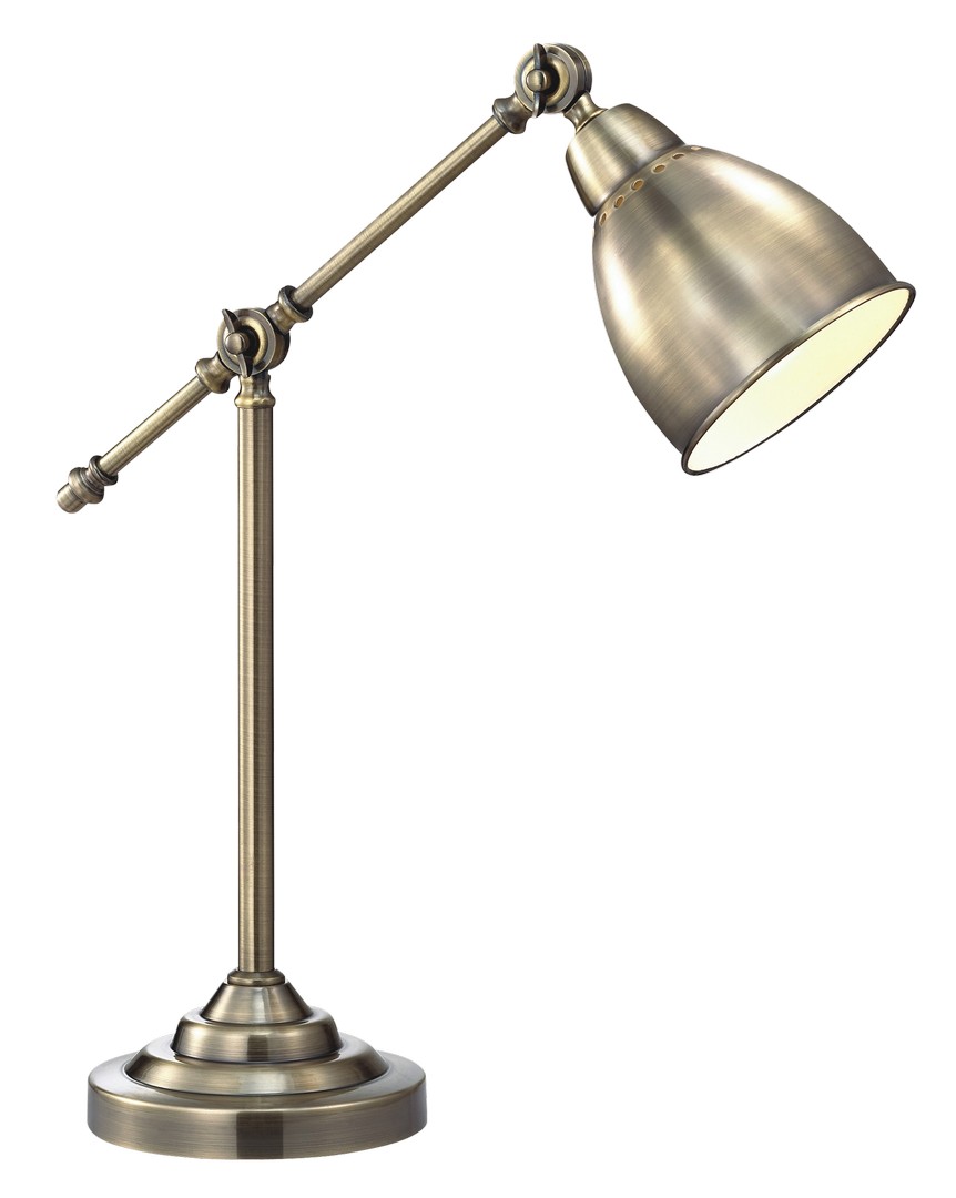Arte Lamp Braccio Бронза Лампа настольная офисная 1x60W 1xE27