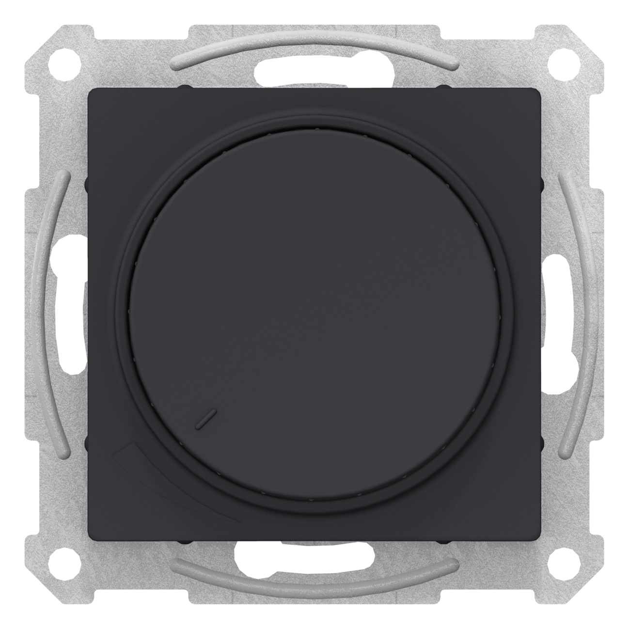 SE AtlasDesign Карбон Светорегулятор (диммер) поворотно-нажимной, 315Вт, мех.