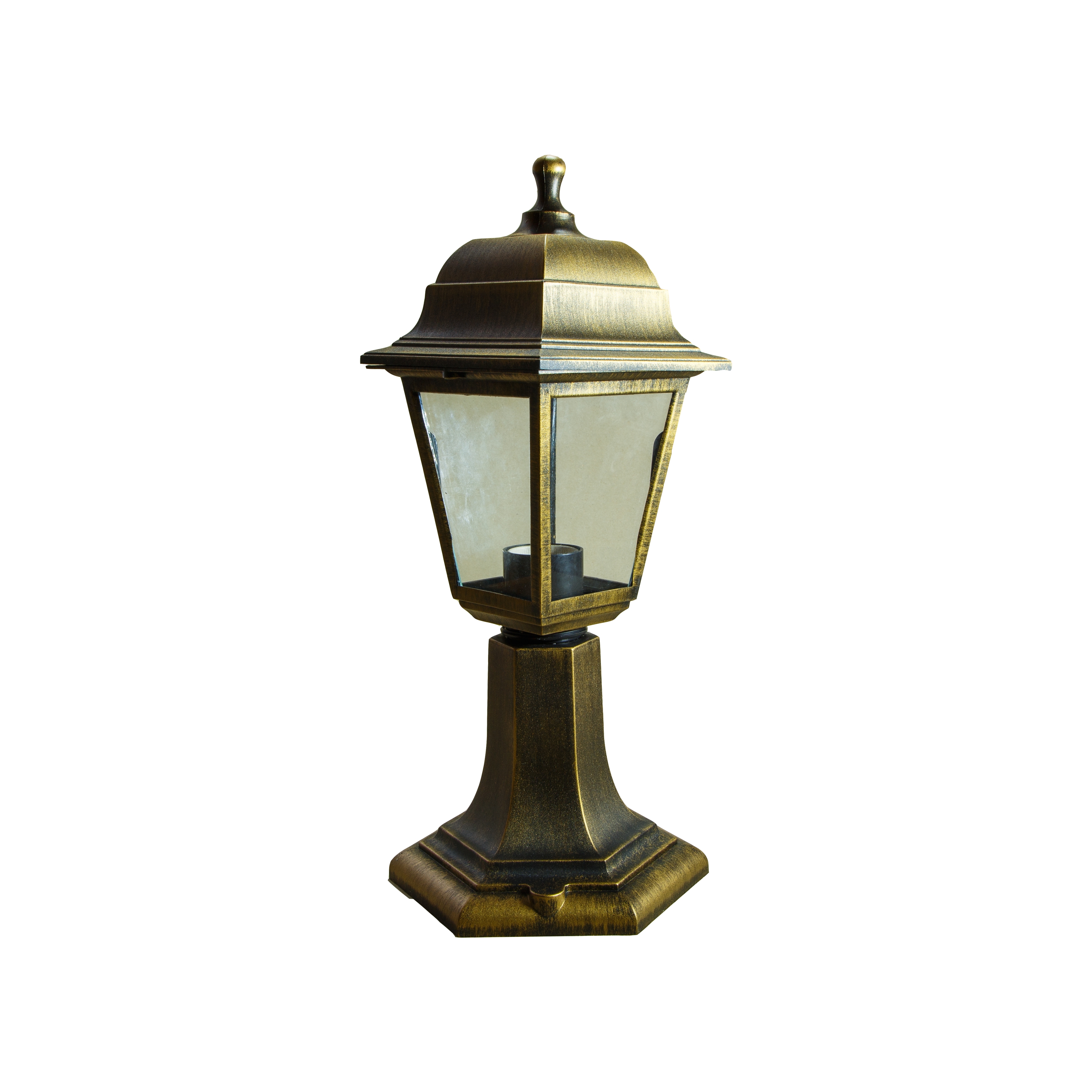 ЭРА НТУ 04-60-001 Светильник садово-парковый, "Оскар" напольный четырехгранный под бронзу