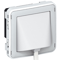 Legrand Plexo Серый/белый Детектор повышения температуры в морозильной камере