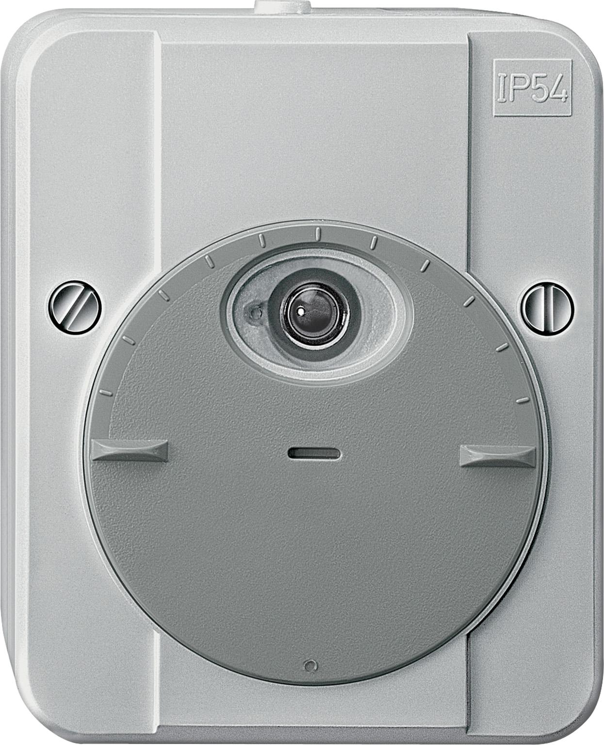 SE Merten Серый Cумеречный выключатель наружного монтажа(без задежки срабатывания) 230V 10A IP54