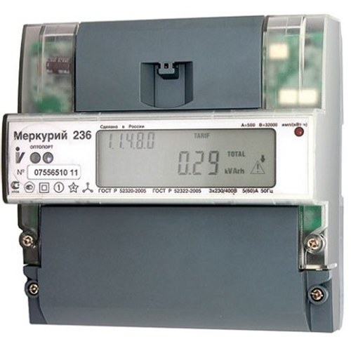 Меркурий электросчетчик 236 АRT-02 PQRS