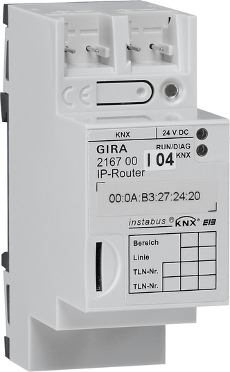 Gira KNX IP роутер DIN-рейка