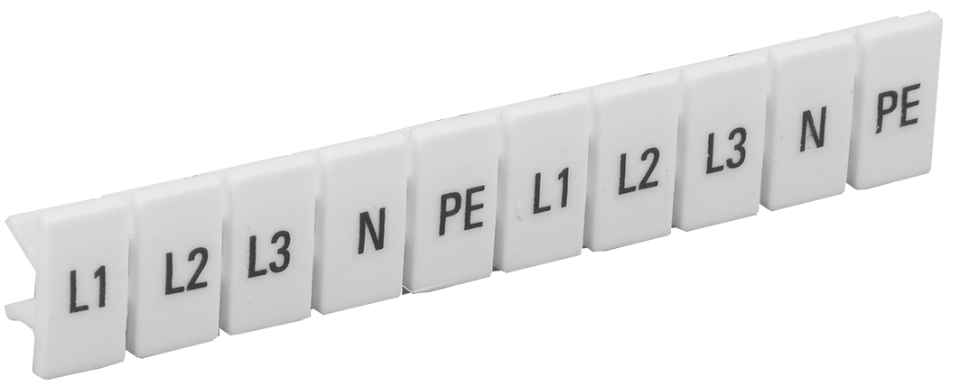 IEK Маркеры для КПИ-4мм2 с символами "L1, L2, L3, N, PE"