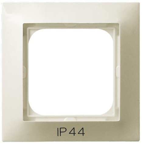 Ospel Impresja Бежевый Рамка 1-ая для выключатель IP-44