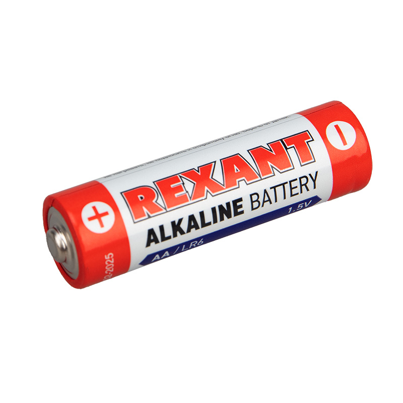 REXANT Алкалиновая батарейка AA/LR6 блистер 24 шт