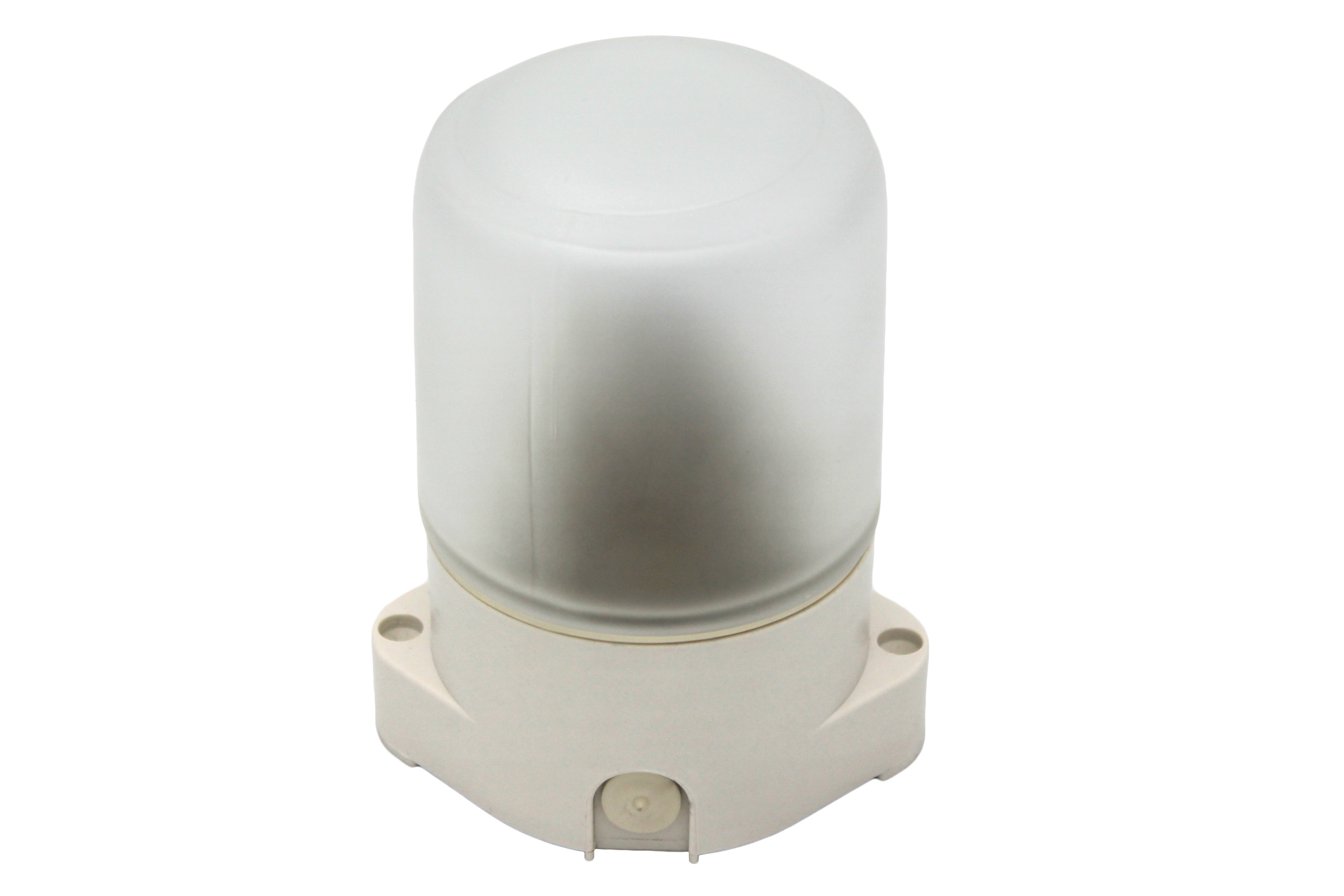 ЭРА НББ 01-60-001 Светильник для бани пласт/стекло, прямой IP65 E27 max 60Вт 135х105х84 белый
