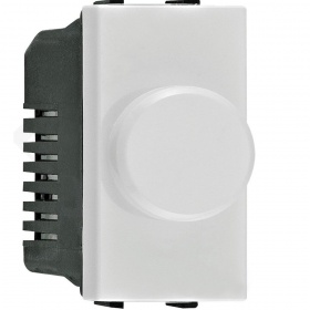 ABB NIE Zenit Бел Механизм электронного поворотного светорегулятора 500 Вт, 1-модульный