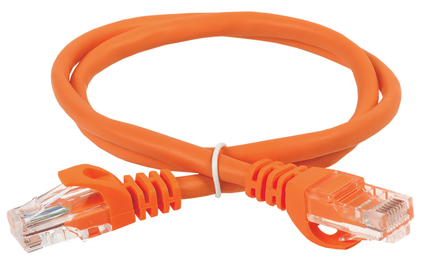 IEK ITK Коммутационный шнур кат. 6 UTP PVC 3м оранжевый