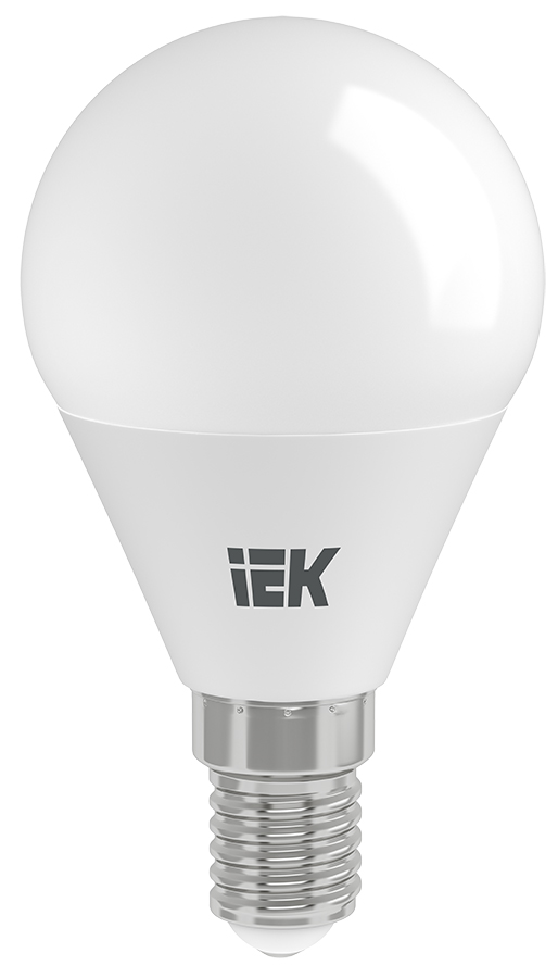IEK Лампа светодиодная ECO G45 шар 5Вт 230В 4000К E14