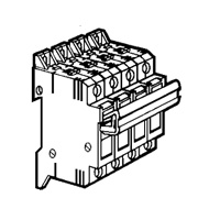 Legrand Выключатель-разъединитель SP 38 - 3П+нейтраль - 4 модуля - для промышленных предохранителей 10х38