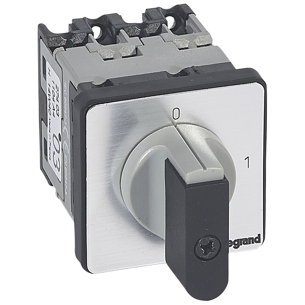 Legrand Выключатель - положение вкл/откл - PR 12 - 4П - 4 контакта - крепление на дверце