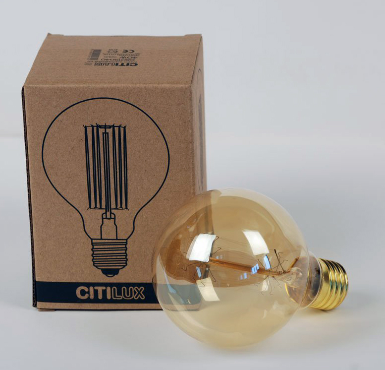 Citilux G8019G40 Лампа Накаливания декор. 40Вт