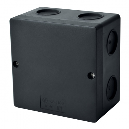 Kopos Коробка распределительная KSK 100 UV HF (FA) для О/П черная 100x100x60мм IP66