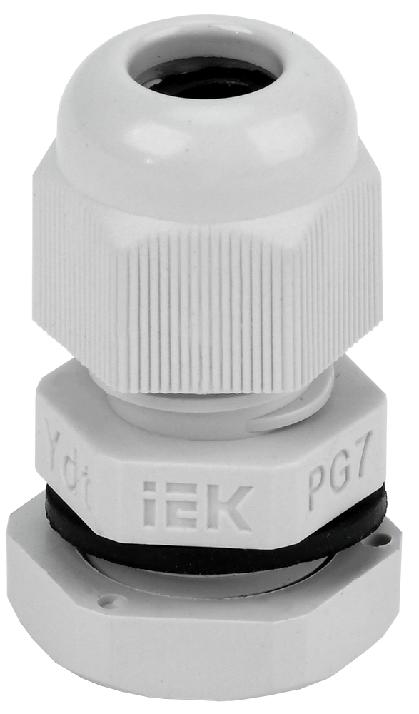 IEK Сальник PG7 диаметр проводника 5-6мм IP54