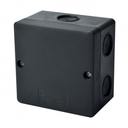 Kopos Коробка распределительная KSK 80 UV HF (FA) для О/П черная 80x80x55мм IP66