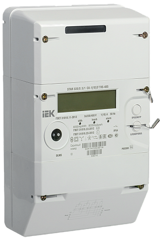 IEK счетчик электро энергги однофазный STAR 328/0.5 С8-1(10)Э RS-485 57.7/100V
