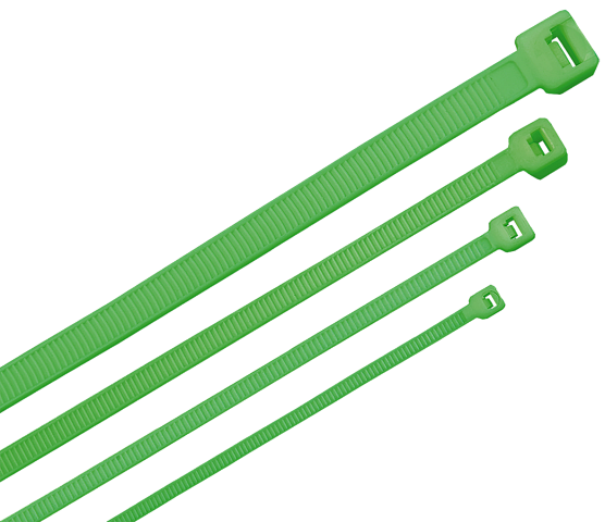 IEK ITK Хомут кабельный ХКн 4,8х300мм нейлон зеленый (100шт)