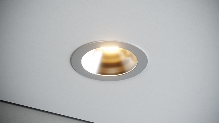 Quest Light Светильник встраиваемый, поворотный, алюминий, LED 9,2w 2700K 460lm, IP20 TWISTER Z Ring O aluminium