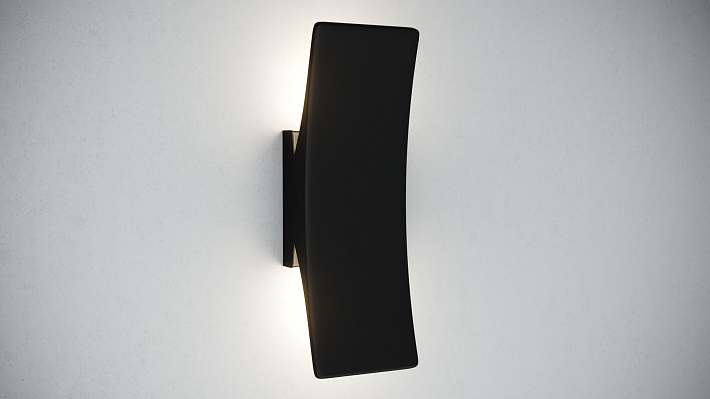 Quest Light Светильник накладной, черный, LED 4+4w 3000K 560lm, IP20 MANHATTAN black