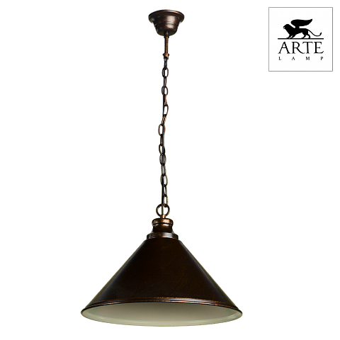 Arte Lamp Cone Коричневый Светильник подвесной 75W E27