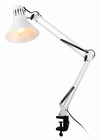 ЭРА N-121-E27-40W-W Белый Настольный светильник