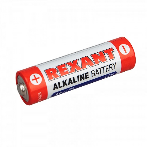 REXANT Алкалиновая батарейка AA/LR6 блистер 24 шт