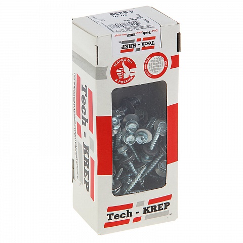 Tech-Krep Саморез КР ZP св. 4,8х35 (60 шт) - коробка с окTech-Krep