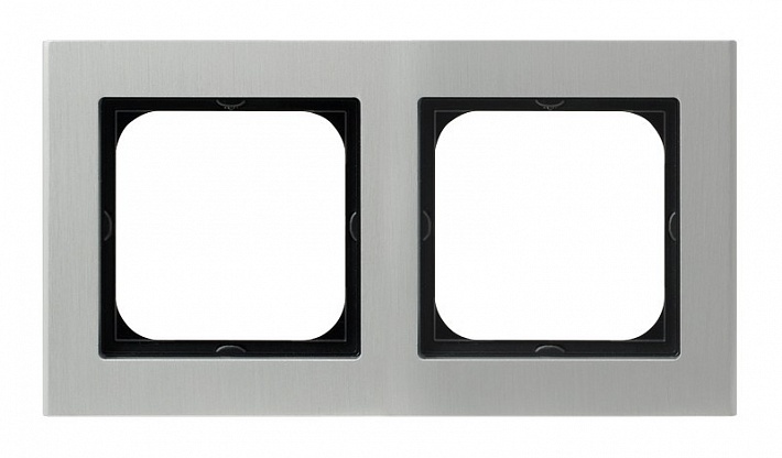 Ospel Sonata Алюминий Рамка 2-ая (6 мм без вставки)