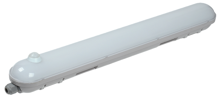 Gauss Влагозащитный светодиодный светильник ССП-176 EVO-S IP65 600*76*66 18W 1980lm 6500K матовый с сенсором и возможностью соединения в линию 1/12