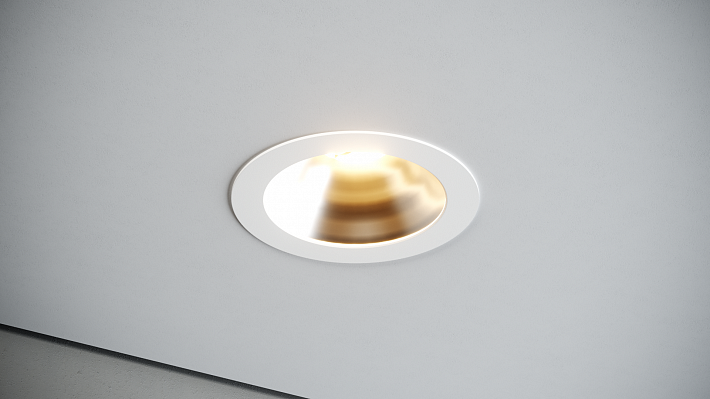 Quest Light Светильник встраиваемый, поворотный, белый, LED 9,2w 2700K 460lm, IP20 TWISTER Z Ring O white