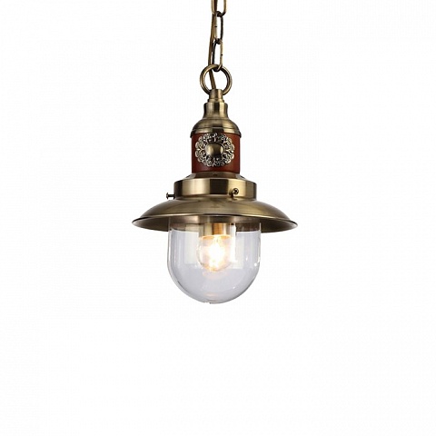 Arte Lamp Sailor Бронза/Прозрачный Светильник подвесной 60W E27