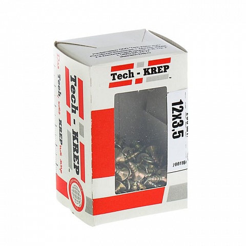 Tech-Krep Саморезы универсальные  12х3,5 мм (200 шт) желтые - коробка с ок. 102230